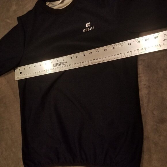 KEBILI Sauna Top Womens Weight Loss Sweat Gym Fitness Exercise Sweatshirt Small - Picture 6 of 6